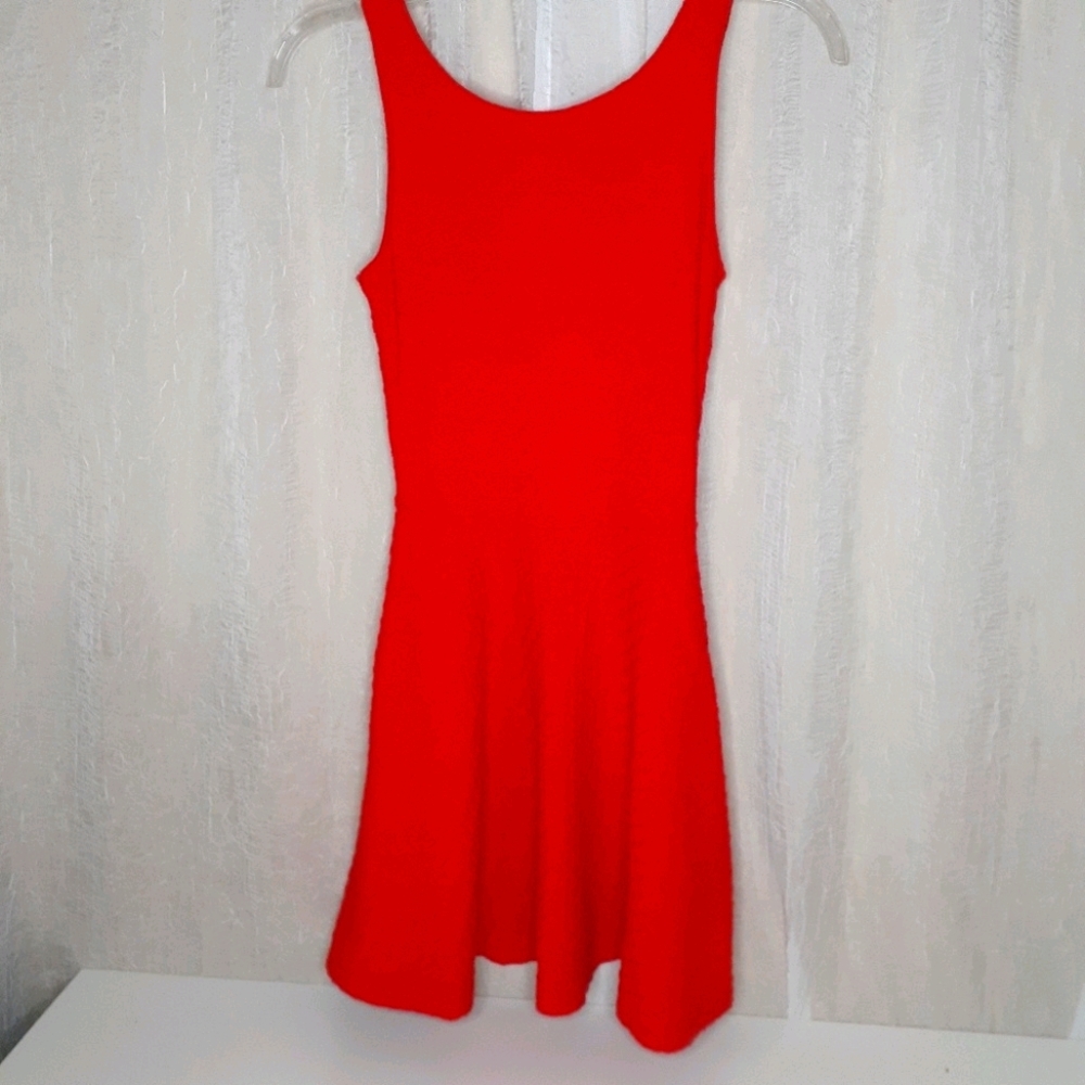 - H & M Red Tank‎ Skater Dress